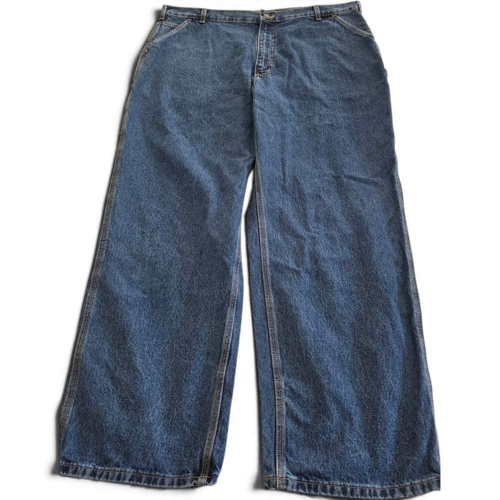 Carhart Loose Original Dungaree Fit Carpenter Jean Men's 42x32 Med Wash 2018